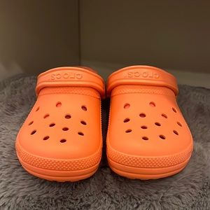 Classic lined Crocs “Coral”